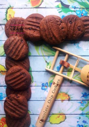 Foto resep chocolate chip cookies a.k.a chips ahoy wanna be