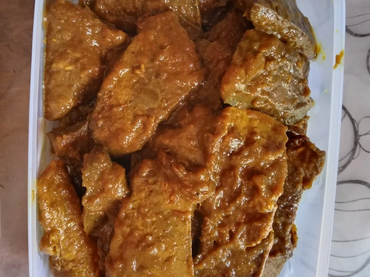 Langkah Gampang Menyiapkan Resep Ungkeb Paru Sapi yang Lezat Sekali Anti Ribet, Mantap