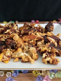 عکسی از دستور تخم مرغ خرما