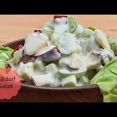 A picture of Waldorf salad.