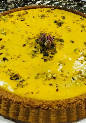 صورة لوصفة كيكة العقيلي بصوص الزعفران