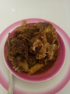 A picture of Pepper soup na kan rago.