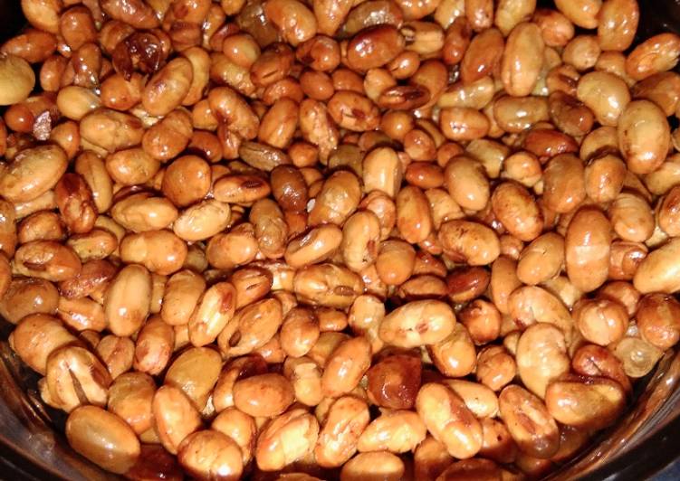 Cara Gampang Membuat Kacang kedelai goreng yang Lezat