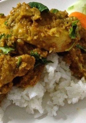 A picture of Chicken Sukka (Dry Chicken Curry).