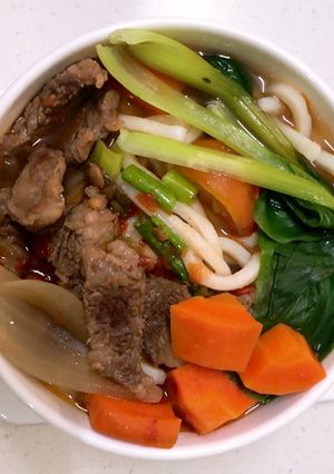 番茄紅燒牛肉麵 的食譜成品照片