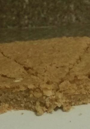 Una foto de Bizcocho de avena con naranja (sin huevos)