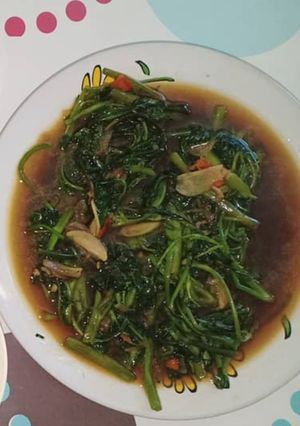 Foto resep Tumis kangkung Saos Tiram