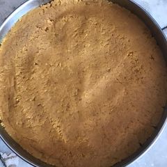 Besan ka halwa A picture of Besan ka halwa.