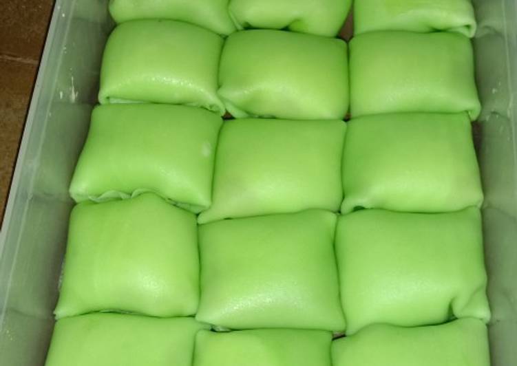 makanan Pancake durian gampang yang Enak Banget
