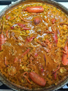 Una foto de Arroz con bogavante