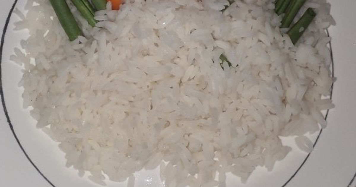 White Rice Continental Recipe by Ifeoma EjiroOghene Badu Abjm85 - Cookpad