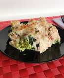 Broccoli Gratin (with Ham and Turkey)