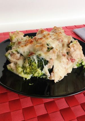 Foto principal de Brócoli gratinado (con jamón y pavo)