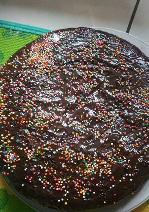 Foto resep Cake covering coklat no mixer no timbangan