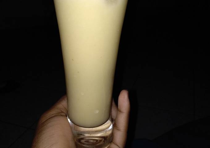 Home-made pinacolada juice