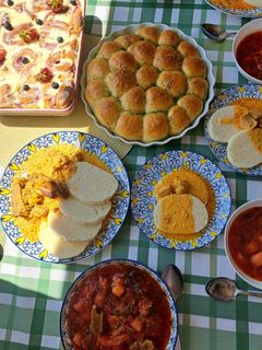 Фото Пампушки з часником.