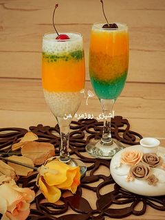 عکسی از دستور نوشیدنی ساگو و انبه