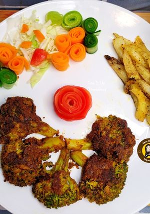 A picture of Tandoori Broccoli.
