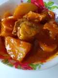 Guiso de pollo con papas y zanahoria