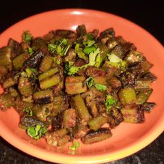Masala Bhindi A picture of Masala Bhindi.