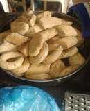 Chipa almidón con maní molido