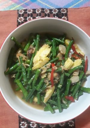 Foto resep Cah kacang panjang putren