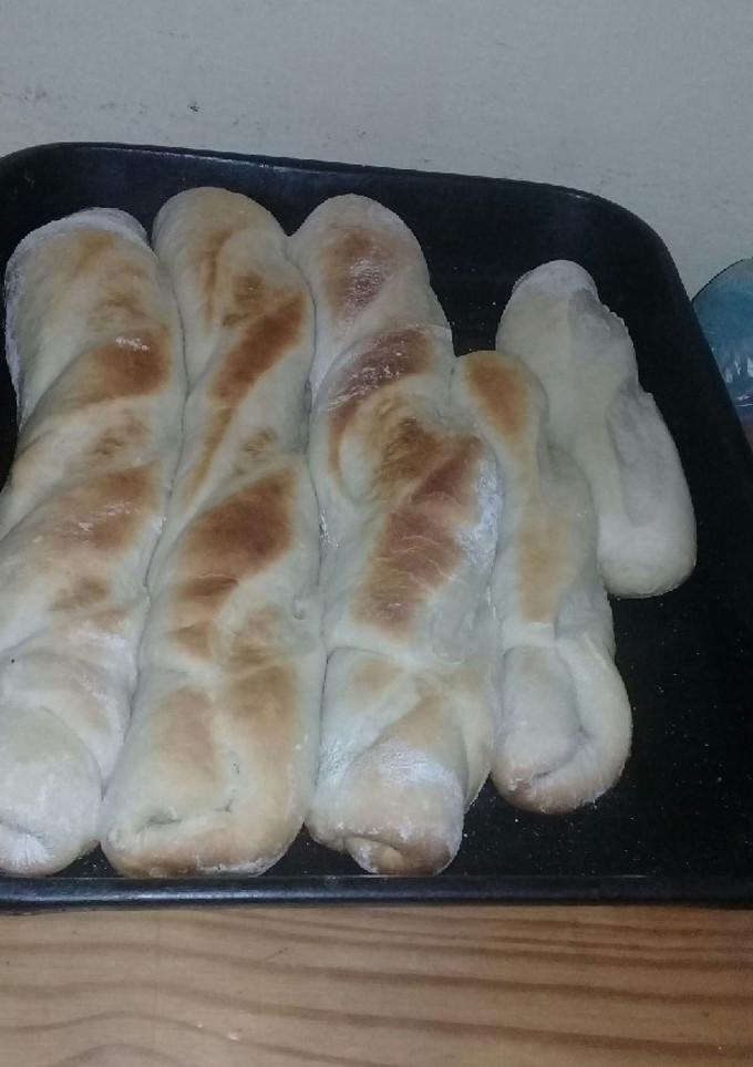 Una foto de Pan francés fácil y migoso