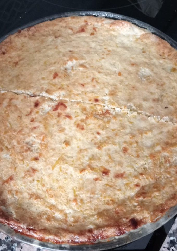 Una foto de 🍰 Quiche de puerros de Julia Child🇫🇷