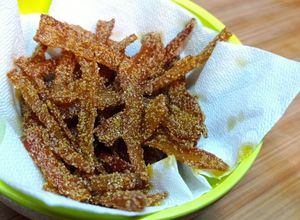 Foto di Surimi snack in friggitrice ad aria