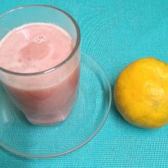 A picture of Pomegranate & Orange Juice --- Rich in taste.