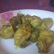Ayam ungkep bumbu kuning