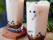 Gambar boba coklat