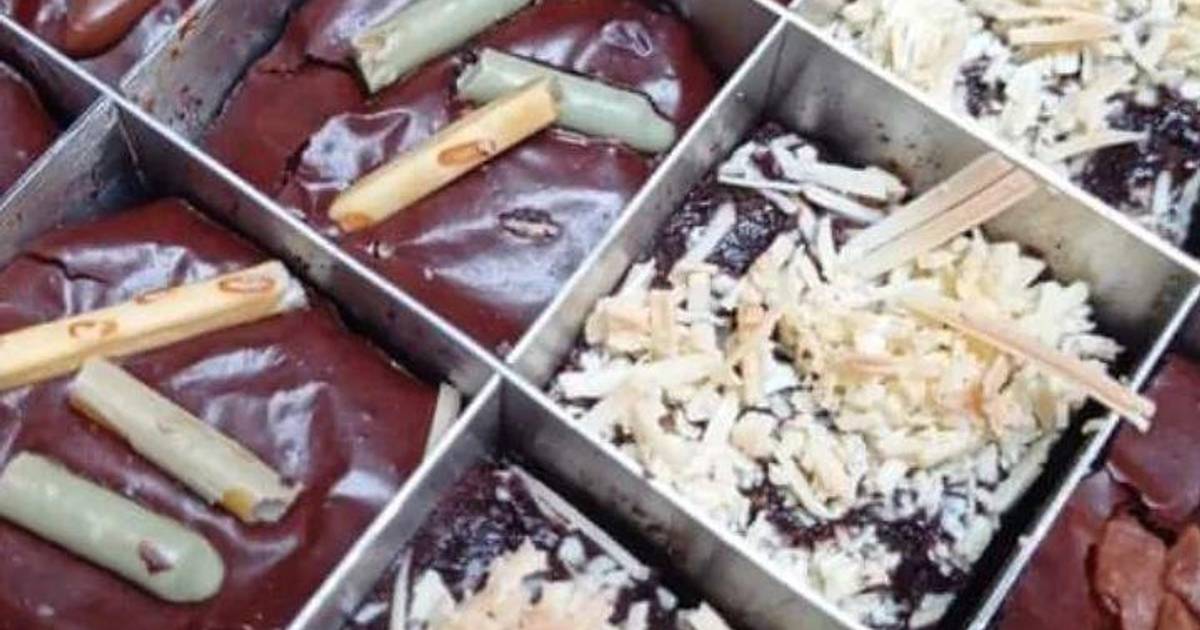 Resep Super Fudge Brownies by Martha Stewart oleh naranami Cookpad