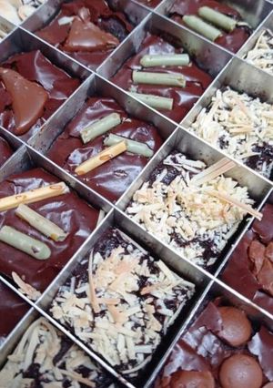 Foto resep Super Fudge Brownies by Martha Stewart