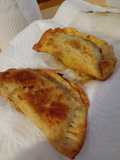 Empanadas de carne cortada a cuchillo 🍴 fritas en grasa