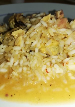 Foto di Risotto alla Pescatora con Zafferano