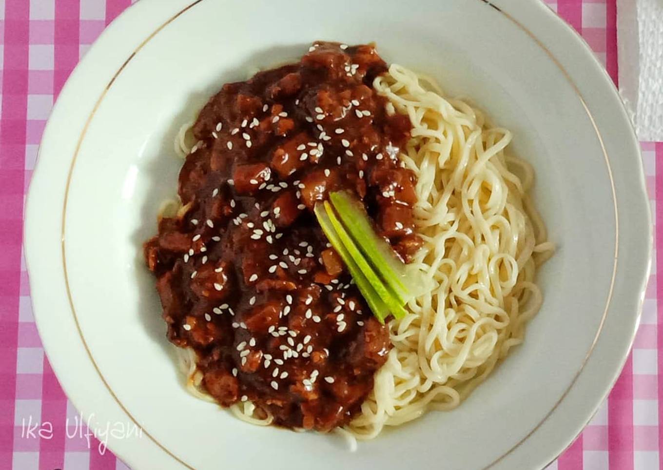 Jjajangmyeon Resep asli Korea