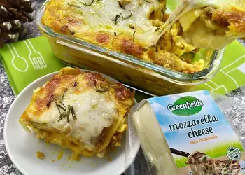 Resep Mudah Lasagna rendang Gurih Mantul