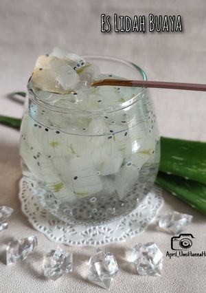 Foto resep Es Lidah Buaya (Homemade)
