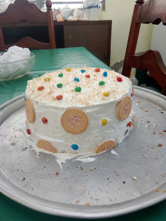 Una foto de Pastel de capuchino