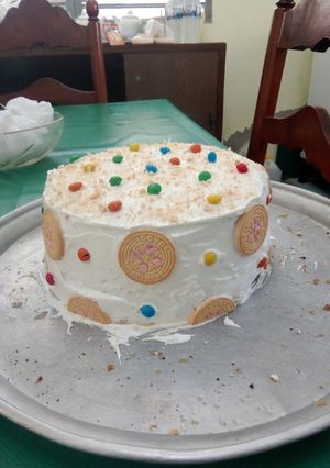 Una foto de Pastel de capuchino