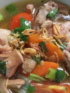 Foto resep Sop ayam kampung ala bunda Jkb