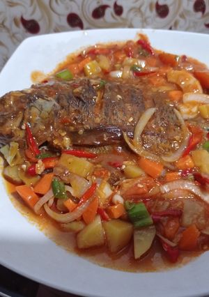 Foto resep Ikan Mujaer Pedes Manis