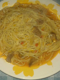 Una foto de Guiso súper fácil y económico de fideos spaguettis