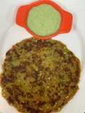 Bajra (Millet flour) Uttapam