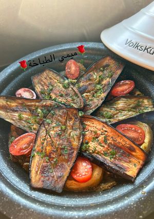 صورة لوصفة طاجين الدنجال والقرنون 😋