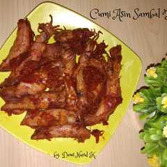 Cumi Asin Sambal Terasi রেসিপির প্রধান ছবি