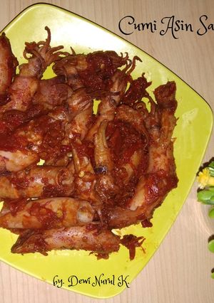 Foto resep Cumi Asin Sambal Terasi