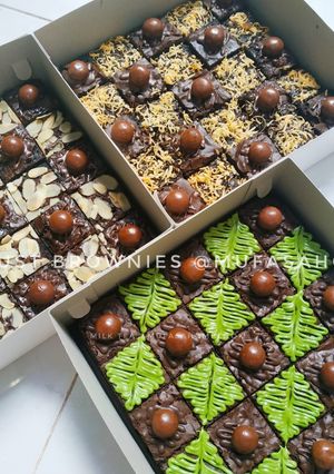 Foto resep Shiny Crust Brownies