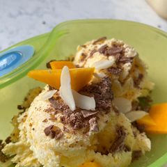 A picture of Mango & Coconut Ice Cream.